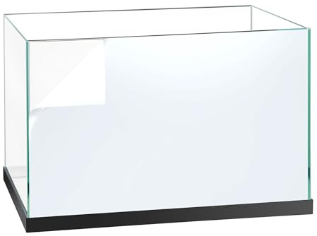 Aquarium Hintergrund Folie 50x50 cm | Aquarium Folie Rückwand aus PVC mit hoher Deckkraft | Rückwandfolie selbstklebend für einfache Montage | Klebefolie einfarbig für Aquarium und Terrarium | Weiß