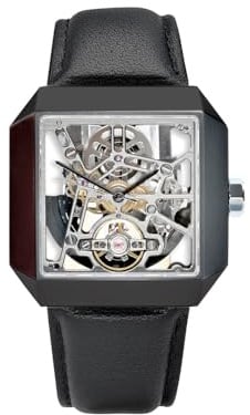 Constantin Weisz Automatikuhr X-ISM Skelett, Edelstahlgehäuse