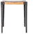 Miliboo Bartisch quadratisch Industrie-Design Holz und Metall Madison