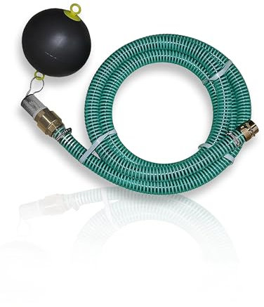 Saugschlauch 1 Zoll 1m schwimmende Entnahme Saugschlauchgarnitur Ansauggarnitur NW 25mm (1m)