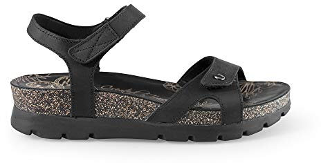 Panama Jack Femme Sulia Basics Sandales Bride Cheville, Noir (Negro B2), 36 EU