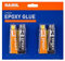 Super Stik 2 Pack Epoxy Glue Adhesive Reapering Small Jobs Rapid Bond Glass Metal Plastics Rubber Wood Transparent Quick Dry Araldite Ceramic Household Repairs Automotive Plumbing Resin