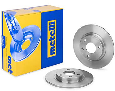 metelligroup 23-0153 Bremsscheiben, Kit bestehend aus 2 Bremsscheiben, Ersatzteil im Auto, ECE R90-zertifiziert