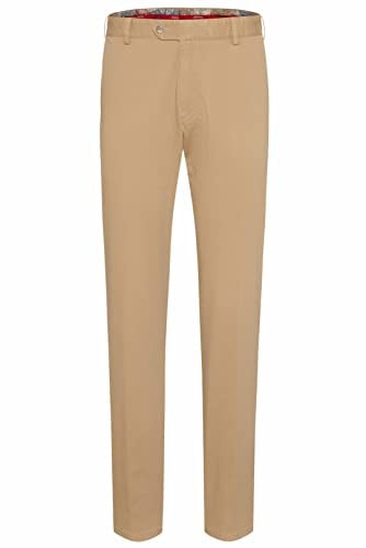 MEYER Herren Hose Roma 9-316 – Baumwollhosen, Sportive Moderne Freizeit Chino, Camel (42), 102