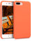 kwmobile Case Compatible with Apple iPhone 7 Plus/iPhone 8 Plus Case - TPU Silicone Phone Cover with Soft Finish - Orange