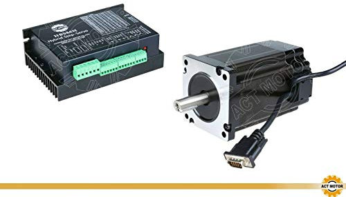 DE-SHIP/Auf Lager Nema34 1PC Closed Loop Motor 34SSM5460-EC1000 171mm 6A 12Nm Keywey-Shaft Ø 14mm+1PC HBS86H Closed Loop Stepper Driver CNC OEM ACT MOTOR GmbH