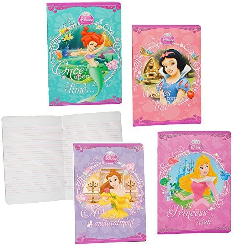 alles-meine.de GmbH 5 Stück: liniertes Heft/Schreiblernheft - liniert SL A5 - Prinzessin - Schreibübung/Schulheft - Schreiben Lernen/Buchstaben z.B. für Geheimnisse - R..