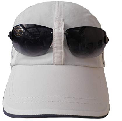 Herrenhüte Basecap-Unisex-UV-Schutz-40-Cap-mit-Brillenhalterung-Befestigungsclip-3305 Basecap-Unisex-UV-Schutz-40-Cap-mit-Brillenhalterung-Befestigungsclip (3305) (Weiß)