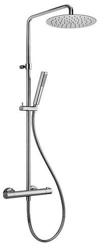 F.lli Frattini 6062500 Miscelatore Esterno Doccia Termostatico Argento