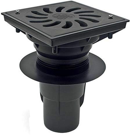 DN110 Bodenablauf Einfahrt Carport Kellerablauf Hofablauf Kunststoff 1,5 t