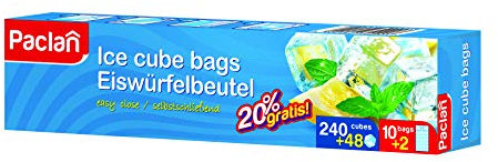 Paclan - Lot de 12 sachets à glaçons