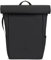 Johnny Urban Rucksack Damen & Herren Schwarz - Henry - Rolltop Backpack mit Laptopfach für Uni Business Arbeit - 15L - Wasserabweisend