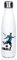 GRAZDesign Fussball Trinkflasche Sport Edelstahl personalisiert Name, auslaufsicher Einschulung Geschenk, Thermosflasche Sportflasche Kinder/Erwachsene 500ml Blau