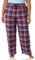 Amazon Essentials Pantalon De Pyjama en Flanelle Femme, Bleu Tartan Mixte, XXS