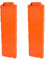 lififun Clip-Magazin für Nerf N-Strike Elite Serie, 18 Stück, transparent/orange, 2 Stück