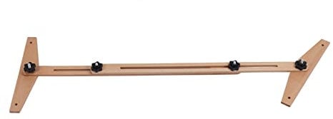 Stair Tread Gauge, Adjustable Length Wooden Stair Tread Jig Tool Accurate Measurement Shock Resistant Chemical Resistant for Steps