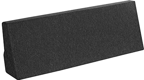 Pillows24 Palettenkissen Rückenkissen 120x40, Wasserabweisend & UV-fest | Palettenkissen Outdoor für Europaletten 120x80, abnehmbarer Bezug, Palettenuflage für Palettensofa, Made in EU, Schwarz