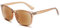VEVESMUNDO Lesebrille mit Sonnenschutz Getönt Lesehilfe Sehhilfe Sonnenbrille Sonnenlesebrille mit sehstärke Damen Herren (+1.5, 1 Stück Transparent Braun Sonnenlesebrille)