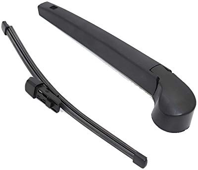 HBZYD Heckscheibe Scheibenwischer Arm & Blatt,Passt für VW Up! 2011-2019 10 Hinten Wischerarm Scheibenwischer Set