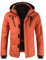 MGSFGlk Winterjacke Herren Winter Jacke Übergangsjacke Leichte Steppjacke Freizeit Herbstjacke Reißverschluss Herrenjacke Daunenjacke Große Größen Hybrid Jacke Mit Taschen Mantel Anorak