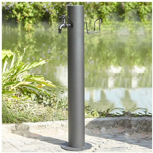 Colonne d'eau de Jardin avec Robinet, Bouche d'incendie de Tuyau d'eau de Fissure antigel extérieure avec Pistolet pulvérisateur, pour l'arrosage/Irrigation/Lavage