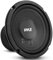 Kit Set para Pyle PLMW63 1 subwoofer 16,5 cm 165 mm 6,5 diámetro, 75 vatios rms 150 vatios máx, Bobina móvil Simple, impedancia 4 Ohm, 91 db, suspensión de Goma, Maletero de Coche, 1 Pieza