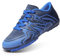 DREAM PAIRS Boys Football Boots Shoes Kids Girls Soccer Athletics Sport ShoesTeenager Indoor Outdoor Sneakers for Unisex,Size 9 Little Kid,Navy/Royal/White,SDSO2413K