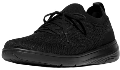 FitFlop Damen Super-q Knit Slip-on Laced SneakersSneaker