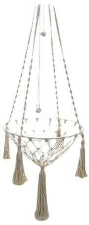 Baoblaze Hamaca para Gatos con Ventana Estilo Bohemio para Gatos de Interior, Jaula para Mascotas para Interior y Exterior, Hamaca Colgante para Gatos, Cama