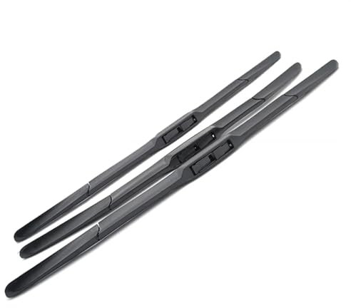 Limpiaparabrisas de Coche compatibles con Mini para Cooper R56 para Hatch 2007 2008 2009 2010 2011 Juego de escobillas limpiaparabrisas Delanteras y traseras