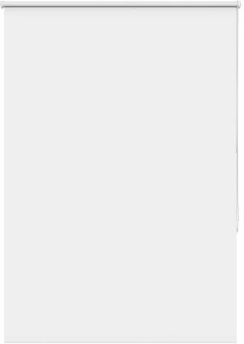 vidaXL Verdunkelungsrollo Weiß 90x175cm Stoffbreite 85,7 cm Polyester, Rollo, Klemmfix, Thermorollo, Verdunklungsrollo, Klemmrollo, Fensterrollo