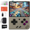 Miyoo Mini Plus Handheld Game Console, 3.5 High-Res IPS Screen, Retro Video Game System, WiFi Hotspot Mode, with Case, Grey-128GB