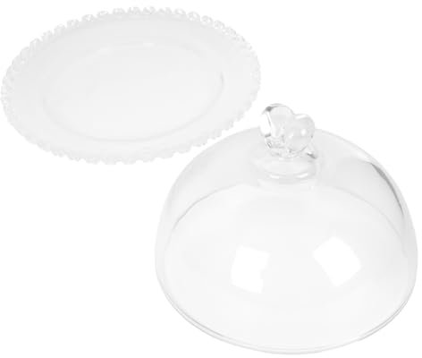 COLLBATH Cake Dome Cake Carrier Lid Cupcake Cases Lid Dessert Stand Pastry Display Case Food Storage Holder