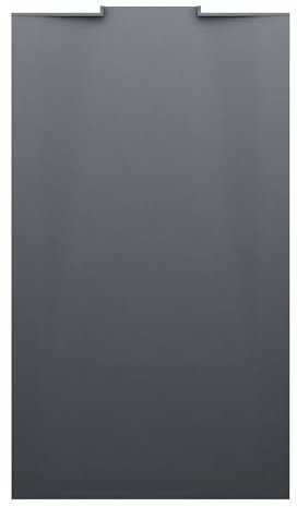 LAUFEN Nia Duschwanne, 1400x800x34mm, Marbond, rechteckig, Bodeneinbau, Ablauf in Wand, H2100340780001, Farbe: Anthrazit matt strukturiert