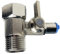 Wasseranschluss Adapter T-Stück, Absperrhahn in T-Form, Schnelladapter, 1/2 x 1/2 x 1/4 Zoll, Wasseranschluss, Absperrventil, Wasserschlauchadapter für Kühlschrank, Wasserfilter