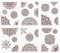 Grandes Pochoirs pour la Peinture, Pochoirs Muraux pour les Loisirs Créatifs Modèles d'Art Réutilisables pour Peindre Sur Bois Toile Sol Mur Carrelage Tissu Meubles (Mandala)