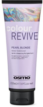 Osmo Colour Revive Pearl Blonde Toner, Semi Permanent Hair Dye, 225ml | Deep Conditioning Gloss Treatment, Restores Vibrancy and Shine, Vegan