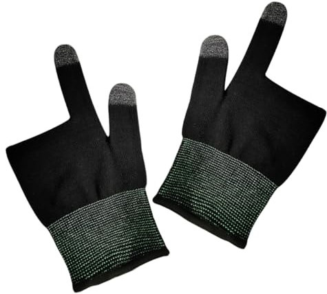 GANAZONO Touchscreen Gaming Handschuhe für Winter rutschfest und Atmungsaktiv Fingerhandschuhe für Gamer Elastisch und Schweißhemmend für Mobile Spiele
