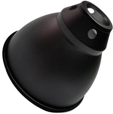 Reptilienkuppel -Leuchte - Reptilien -Wärmelampenmessung - Schildkröten Warme Lampe | Deep Dome Lampenschirm Mit Optischer Reflexionsabdeckung | Terrarium -Lichtbefestigung Für UVB-, Backen- Und Wärme