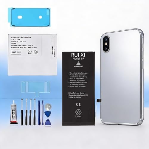 Batteria RUI XI compatibile per iPhone 7/7 Plus/8/8 Plus + Strumenti Gratuiti (Per iPhone 8 Plus)