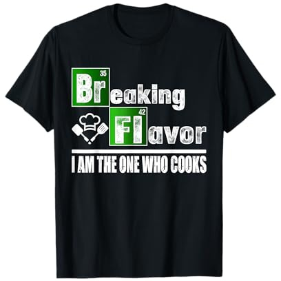 Camisa de Cocina con Sabor a Romper, Divertido Chef Camiseta