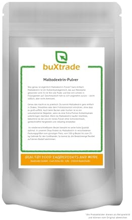 10 x 1 kg Maltodextrin | Malto Dextrin | Zucker | Kohlenhydrate | rein | Buxtrade | Maisstärke 10 kg