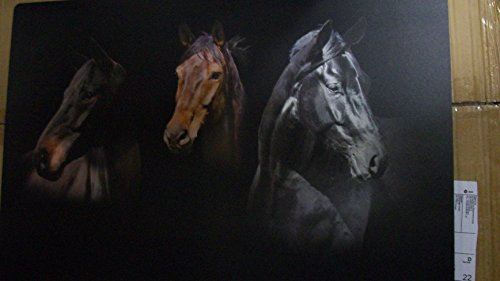 Schreibunterlage Pferde 3 Pferde PVC 60x40cm