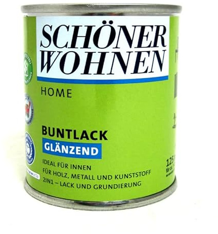 DurAcryl Buntlack Bordeauxviolett 125 ml RAL 4004 Glänzend Schöner Wohnen