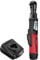 ACDelco Cordless 3/8 Ratchet Wrench 57 ft-lb of max torque Tool Set with 2 Batteries and Charger, Carrying Case ARW1201