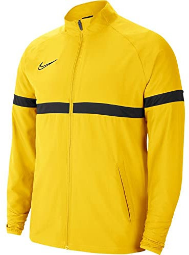 Veste de Football de Survêtement Tissée pour Homme, Taille M, Tour Jaune/Noir/Anthracite/Noir