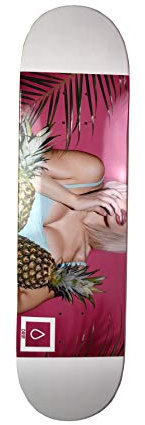DRIP Skateboards - Pineapples Deck 8,75 + Griptape & Sticker / 7 Ply Canadian Maple Skateboard Deck