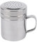 Fiacvrs 1/2 piezas de acero inoxidable dispensador de especias con asa, botellas contenedor de condimentos de azúcar, draga para barbacoa, polvo, sal al aire libre barbacoa (M)