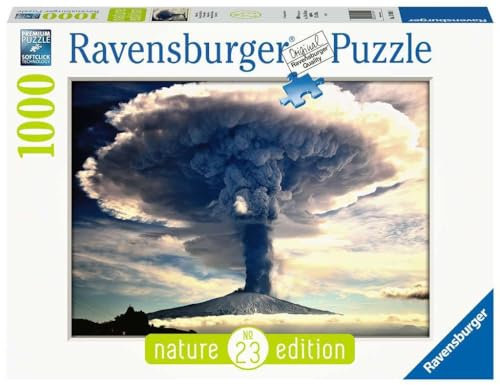 Ravensburger Puzzle 17095 Vulkan Ätna Nature Edition 1000 Teile Puzzle