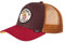 Djinns Food Cap Trucker Adjustable Baseball Cap Snapback Cap One Size, Brown/red, Einheitsgröße